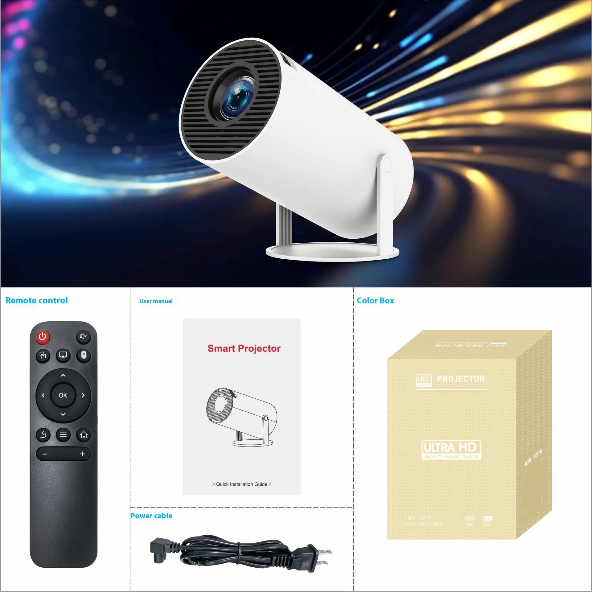 ColdAura™ HY300 Pro Projector