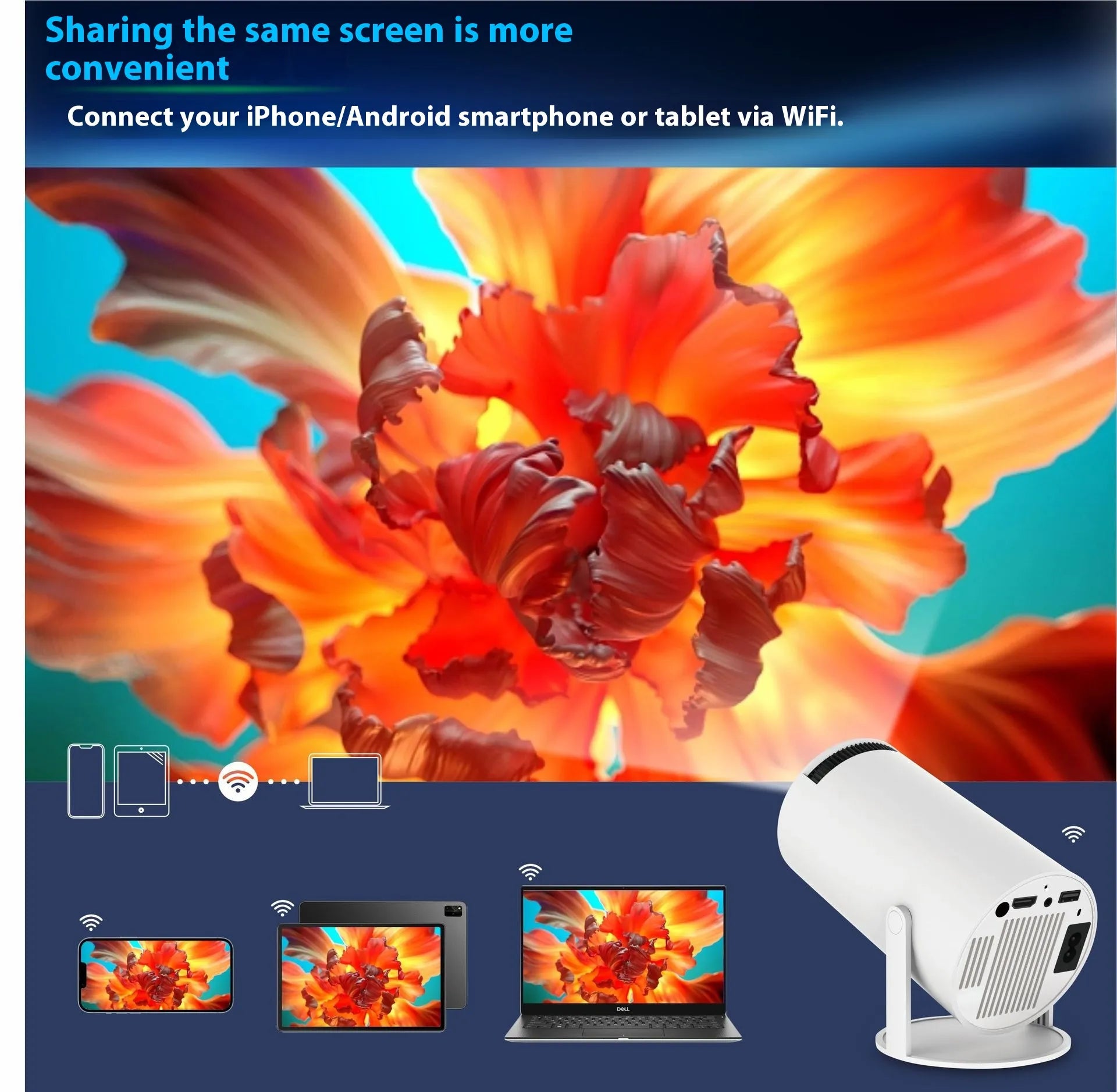 ColdAura™ HY300 Pro Projector